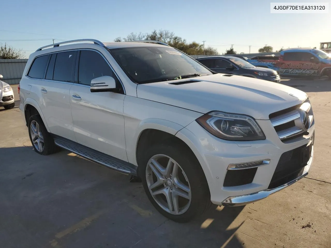 2014 Mercedes-Benz Gl 550 4Matic VIN: 4JGDF7DE1EA313120 Lot: 80365094