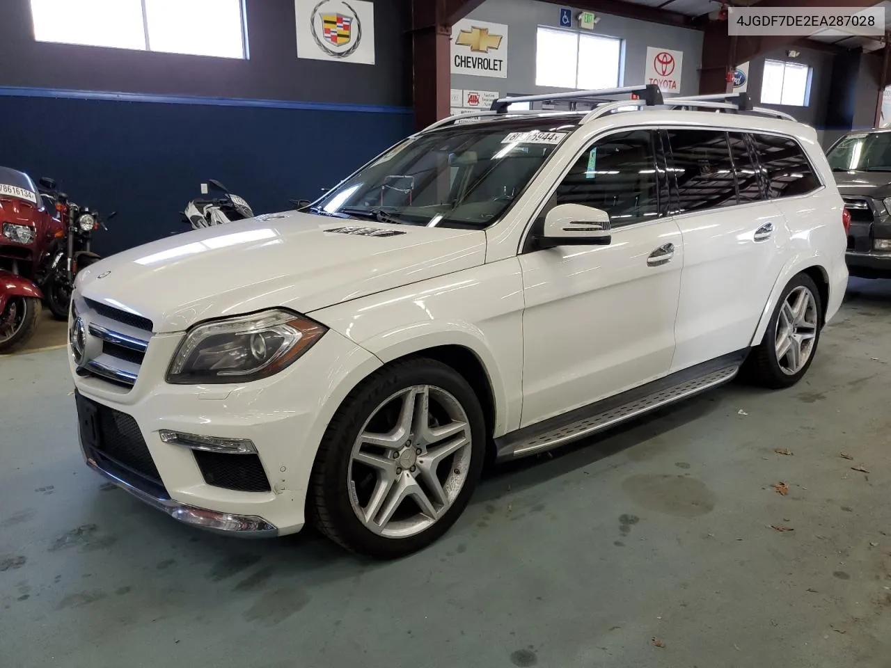 2014 Mercedes-Benz Gl 550 4Matic VIN: 4JGDF7DE2EA287028 Lot: 80915944