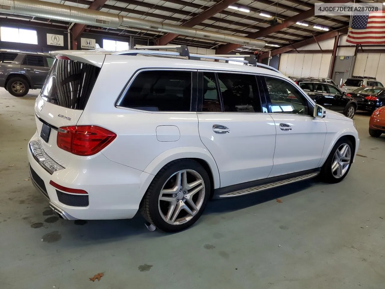 2014 Mercedes-Benz Gl 550 4Matic VIN: 4JGDF7DE2EA287028 Lot: 80915944