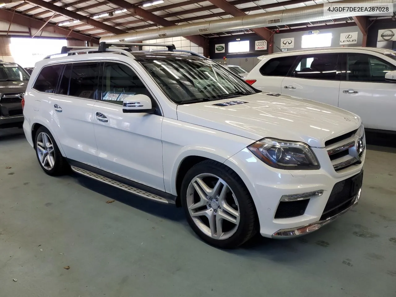 2014 Mercedes-Benz Gl 550 4Matic VIN: 4JGDF7DE2EA287028 Lot: 80915944