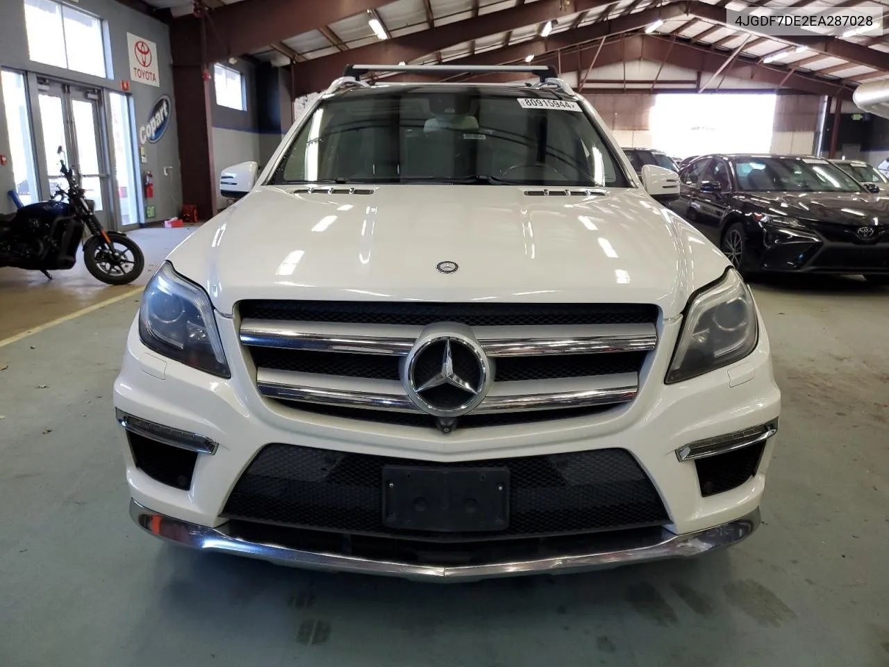 2014 Mercedes-Benz Gl 550 4Matic VIN: 4JGDF7DE2EA287028 Lot: 80915944