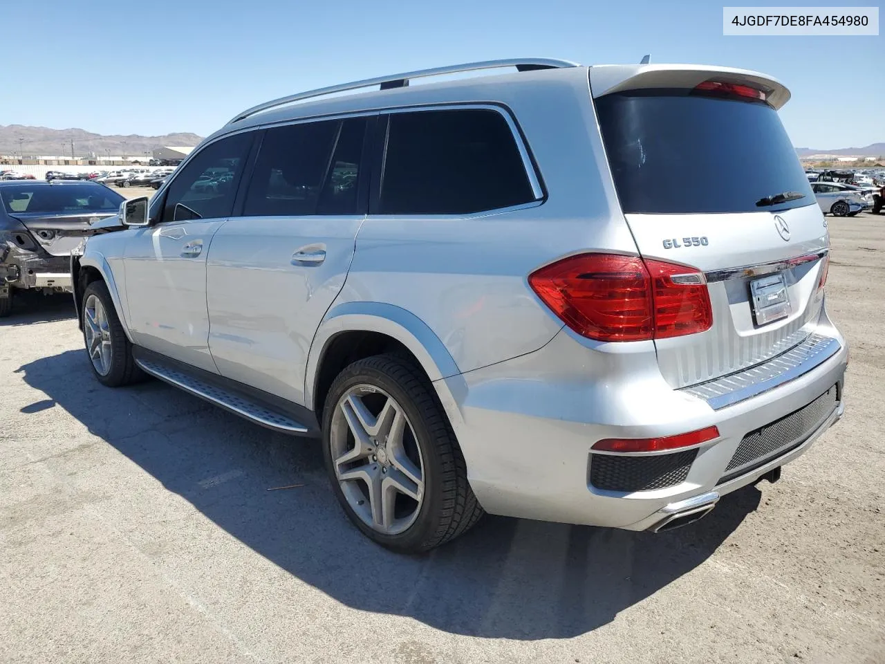 2015 Mercedes-Benz Gl 550 4Matic VIN: 4JGDF7DE8FA454980 Lot: 49632204