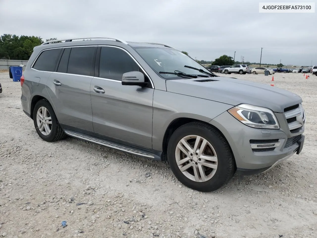 2015 Mercedes-Benz Gl 350 Bluetec VIN: 4JGDF2EE8FA573100 Lot: 55172184