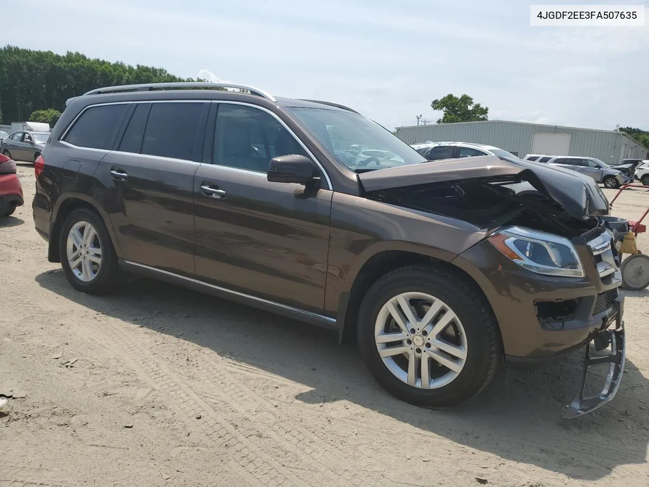 2015 Mercedes-Benz Gl 350 Bluetec VIN: 4JGDF2EE3FA507635 Lot: 58298694