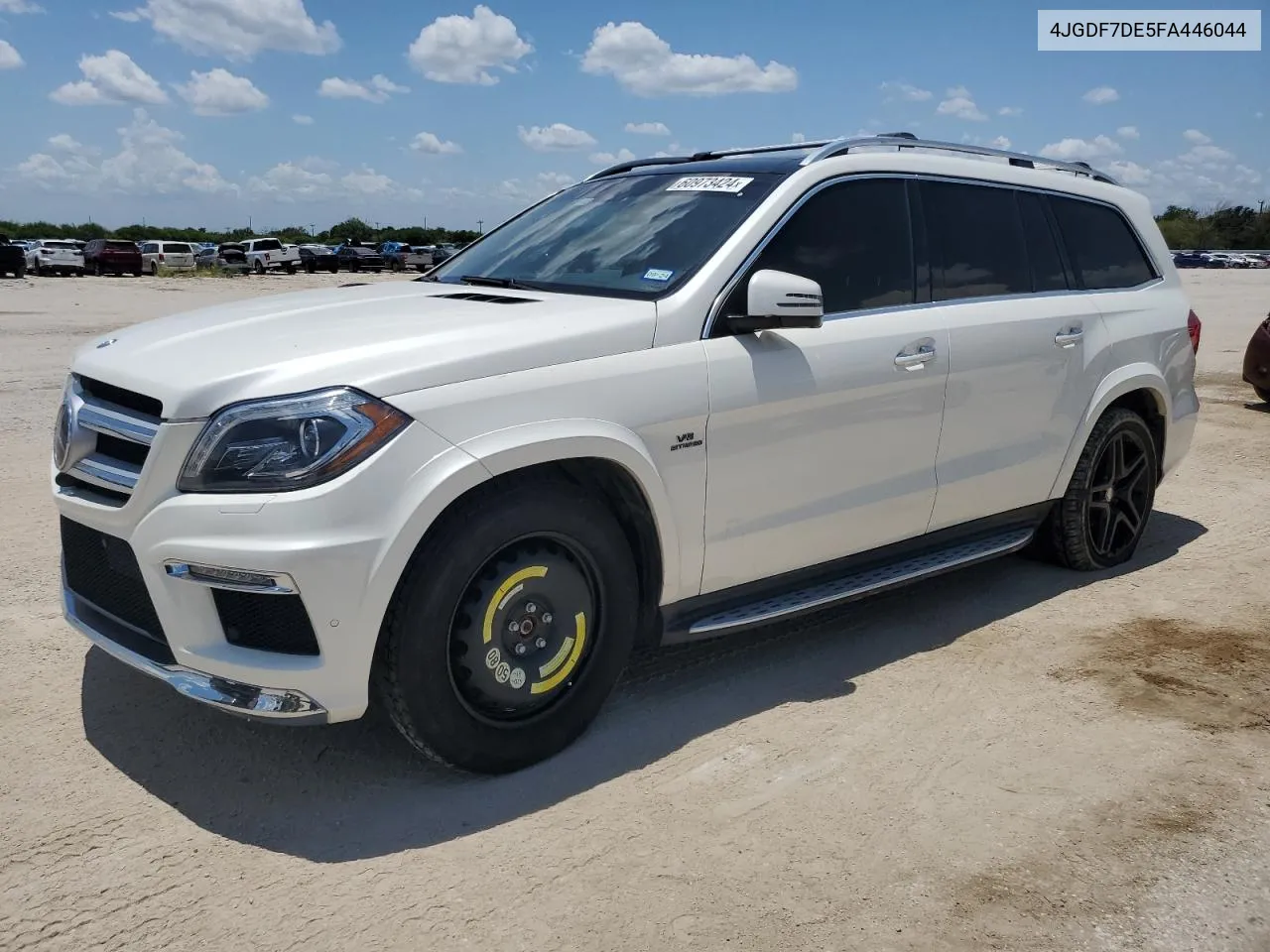 2015 Mercedes-Benz Gl 550 4Matic VIN: 4JGDF7DE5FA446044 Lot: 60973424