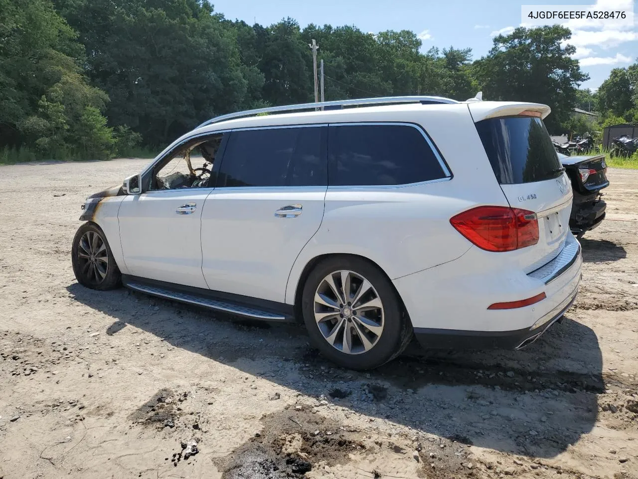 4JGDF6EE5FA528476 2015 Mercedes-Benz Gl 450 4Matic