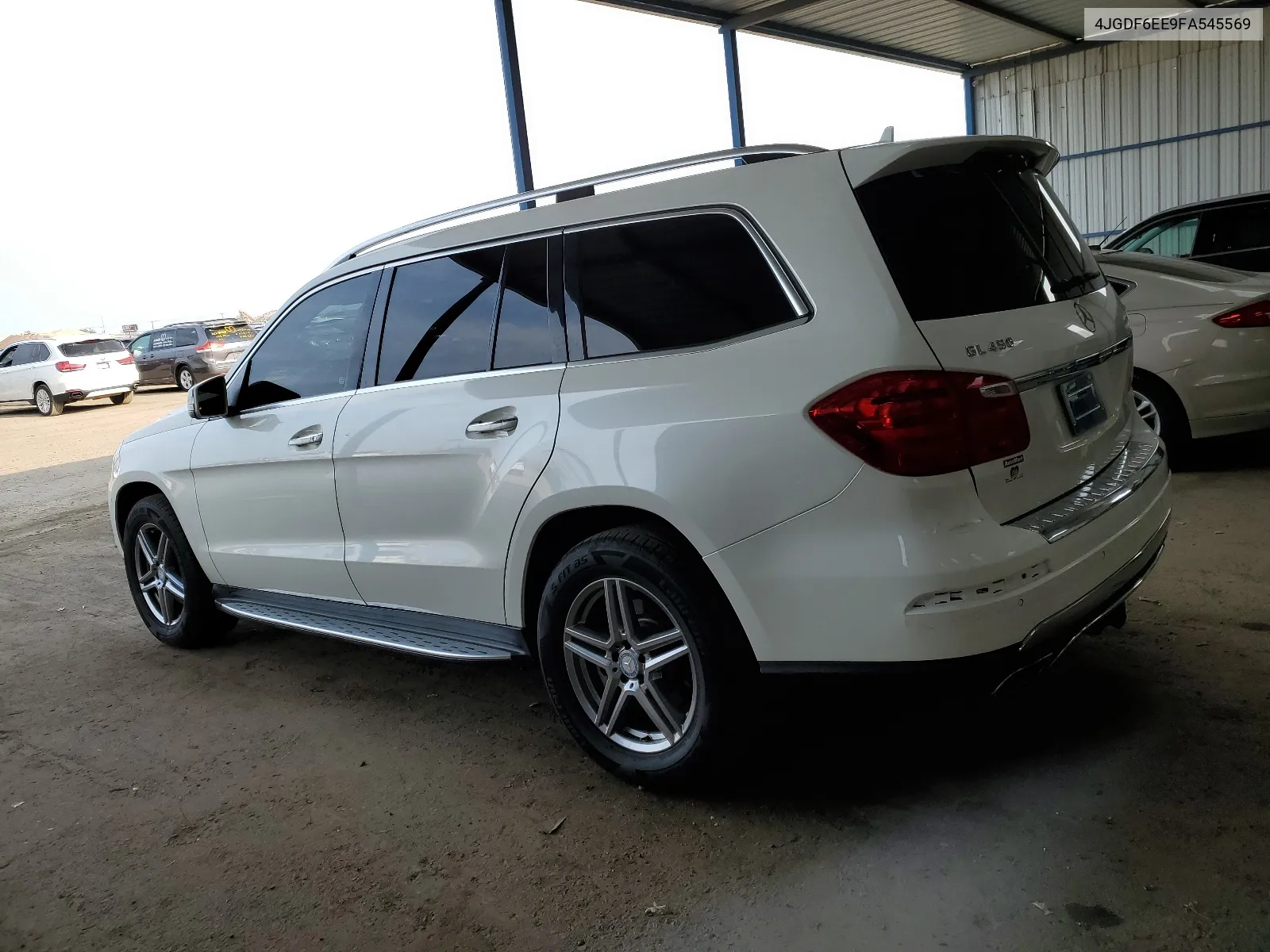 2015 Mercedes-Benz Gl 450 4Matic VIN: 4JGDF6EE9FA545569 Lot: 64249524