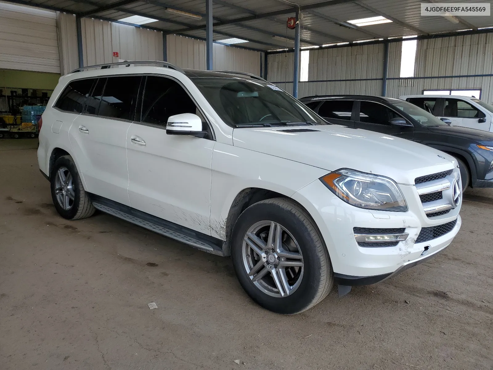 2015 Mercedes-Benz Gl 450 4Matic VIN: 4JGDF6EE9FA545569 Lot: 64249524