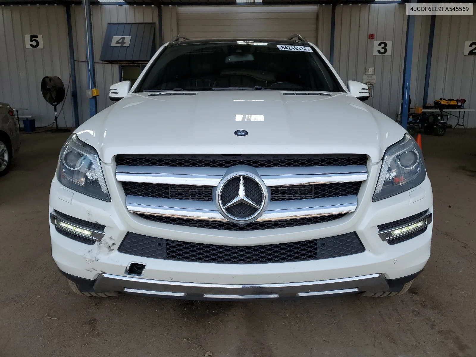 2015 Mercedes-Benz Gl 450 4Matic VIN: 4JGDF6EE9FA545569 Lot: 64249524