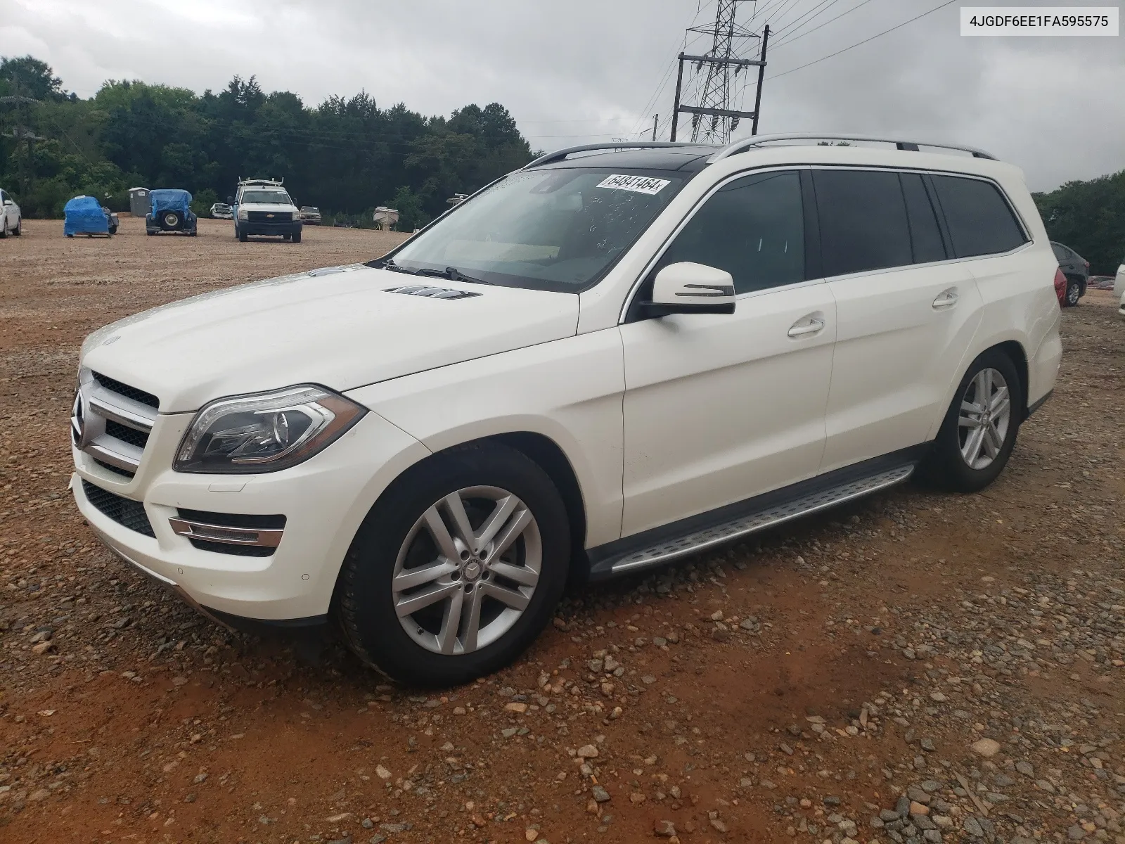 2015 Mercedes-Benz Gl 450 4Matic VIN: 4JGDF6EE1FA595575 Lot: 64841464