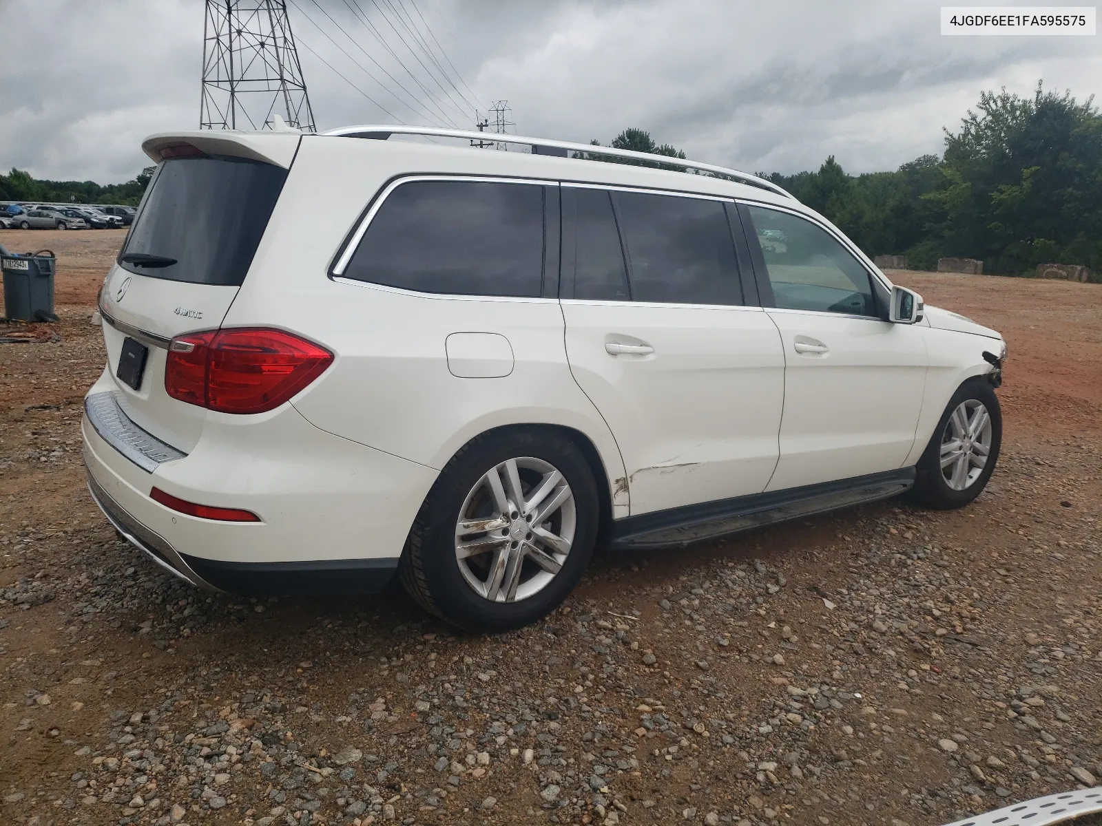 2015 Mercedes-Benz Gl 450 4Matic VIN: 4JGDF6EE1FA595575 Lot: 64841464