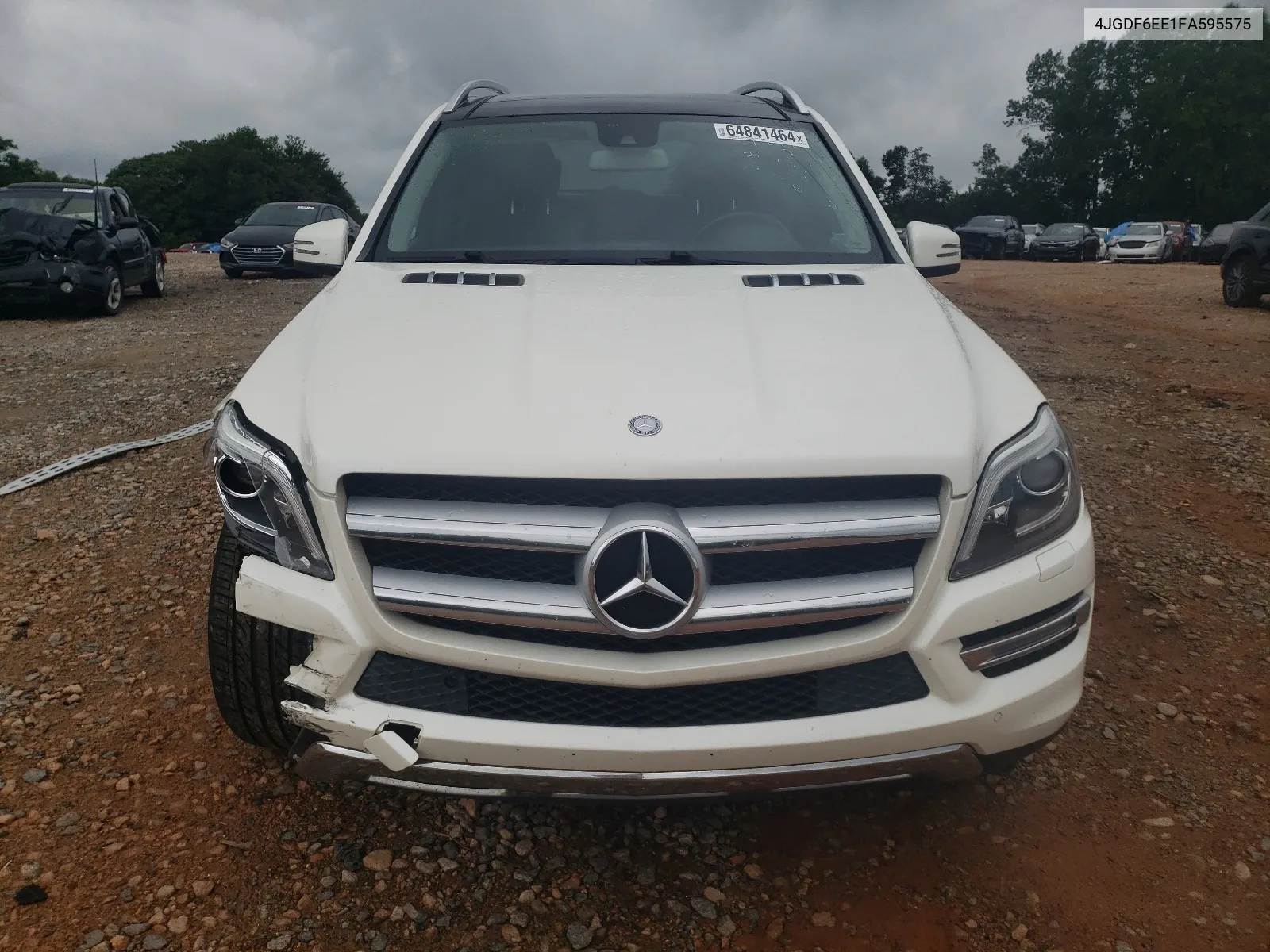 2015 Mercedes-Benz Gl 450 4Matic VIN: 4JGDF6EE1FA595575 Lot: 64841464