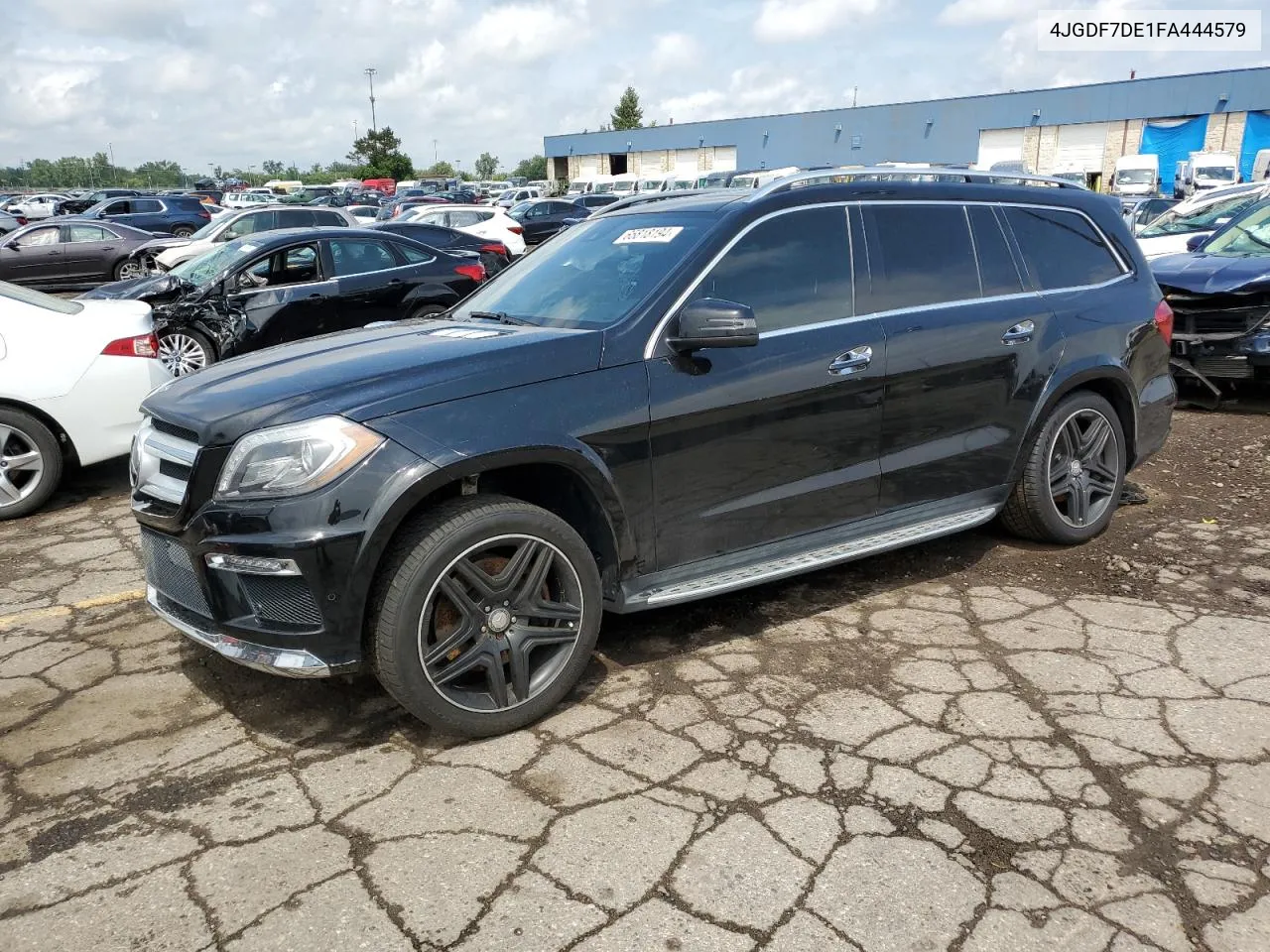 2015 Mercedes-Benz Gl 550 4Matic VIN: 4JGDF7DE1FA444579 Lot: 65818194