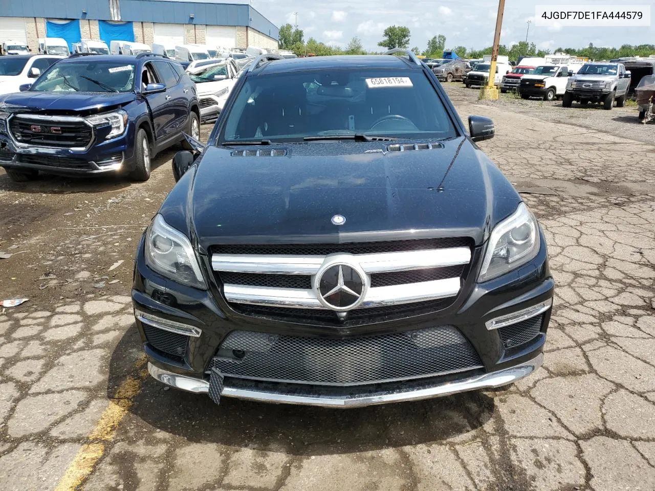 2015 Mercedes-Benz Gl 550 4Matic VIN: 4JGDF7DE1FA444579 Lot: 65818194