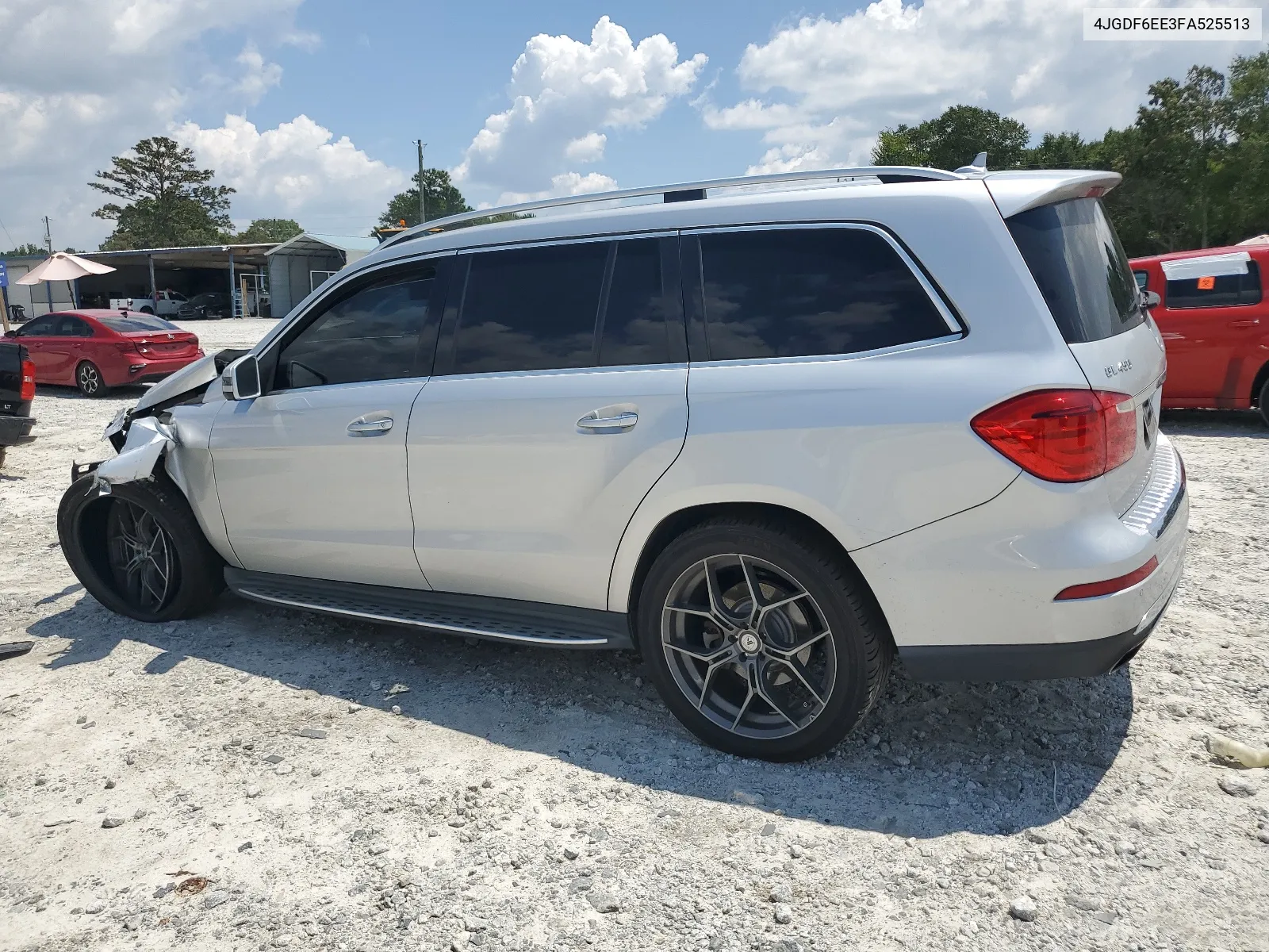 2015 Mercedes-Benz Gl 450 4Matic VIN: 4JGDF6EE3FA525513 Lot: 66670854