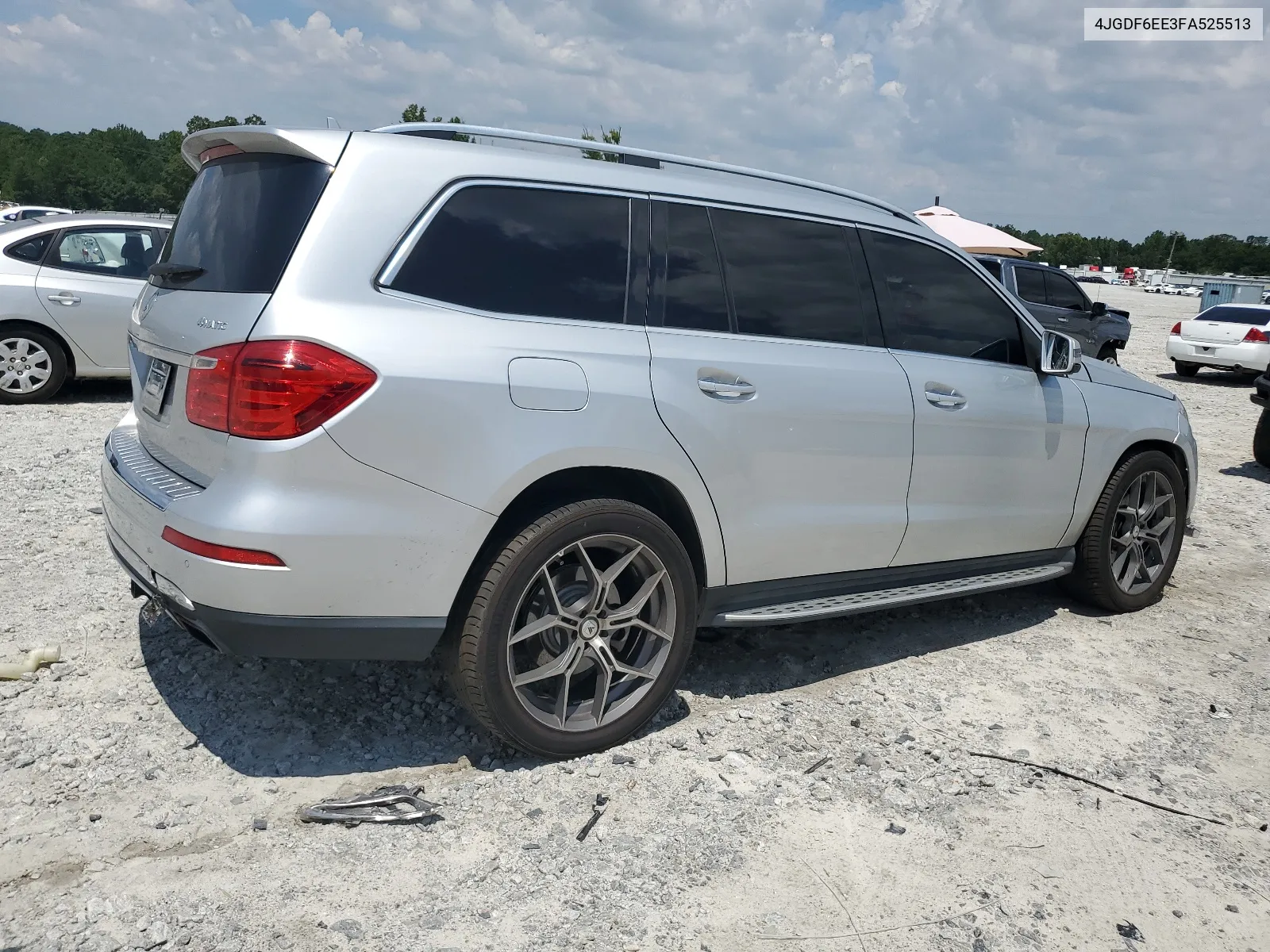 2015 Mercedes-Benz Gl 450 4Matic VIN: 4JGDF6EE3FA525513 Lot: 66670854