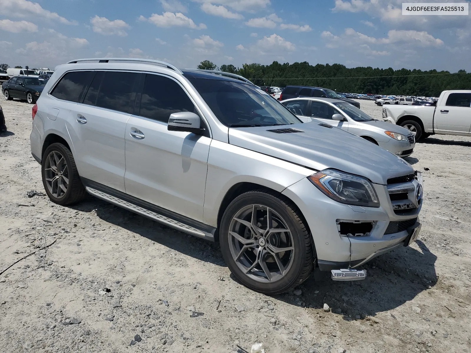 2015 Mercedes-Benz Gl 450 4Matic VIN: 4JGDF6EE3FA525513 Lot: 66670854