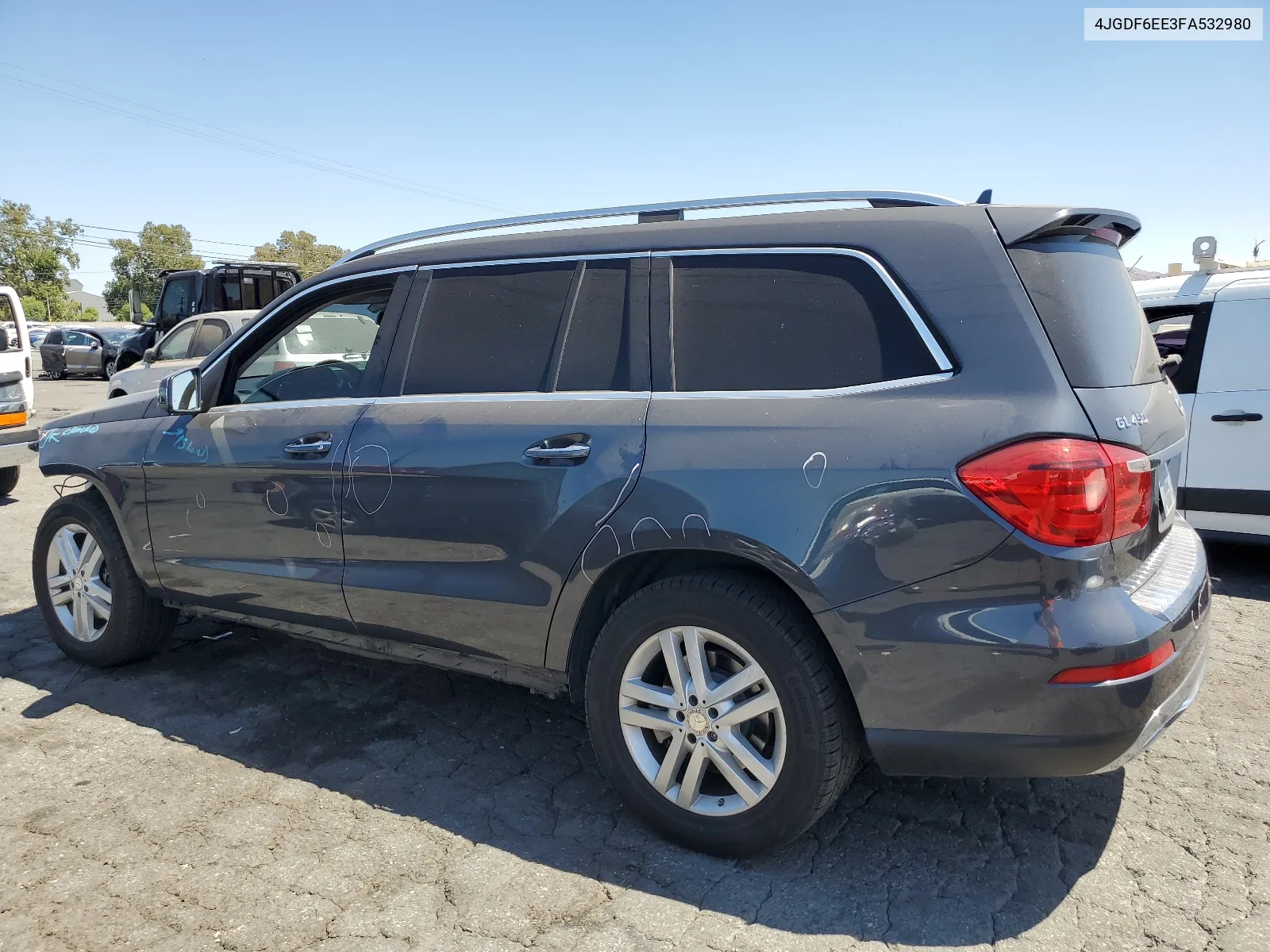 2015 Mercedes-Benz Gl 450 4Matic VIN: 4JGDF6EE3FA532980 Lot: 67565754