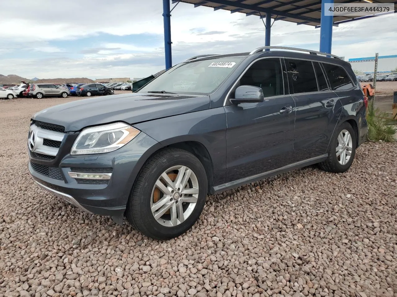 2015 Mercedes-Benz Gl 450 4Matic VIN: 4JGDF6EE3FA444379 Lot: 68348874