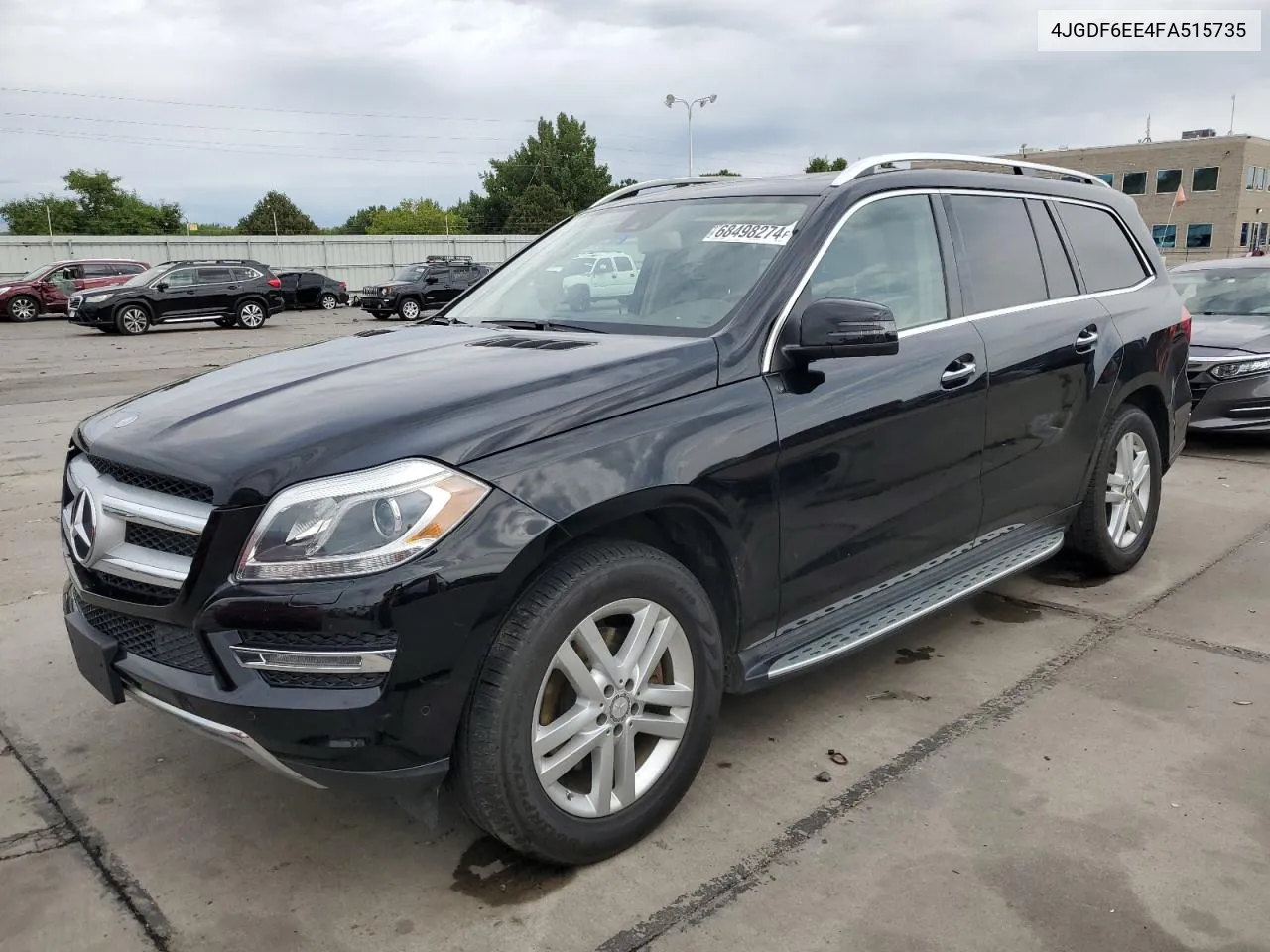 2015 Mercedes-Benz Gl 450 4Matic VIN: 4JGDF6EE4FA515735 Lot: 68498274