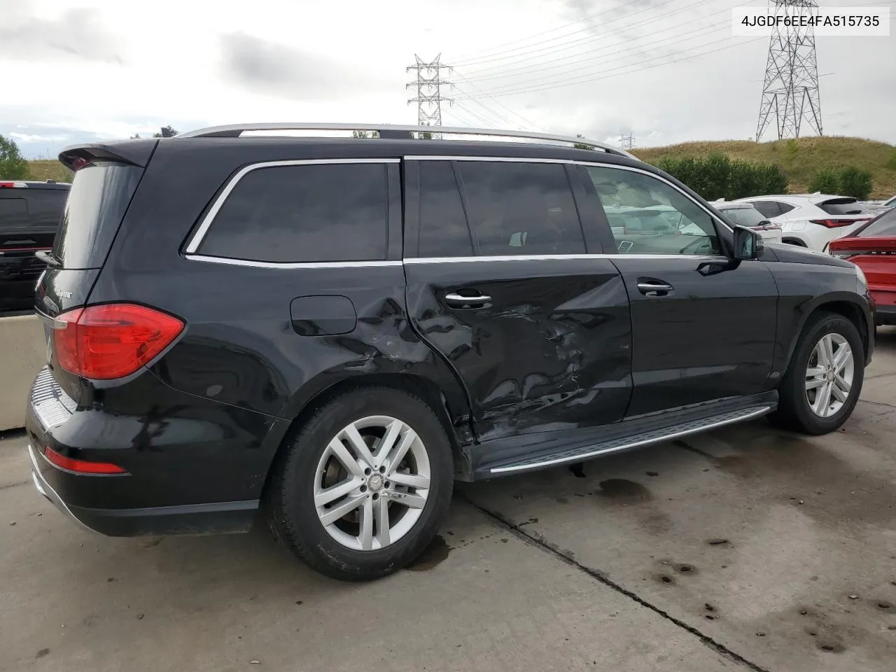 2015 Mercedes-Benz Gl 450 4Matic VIN: 4JGDF6EE4FA515735 Lot: 68498274