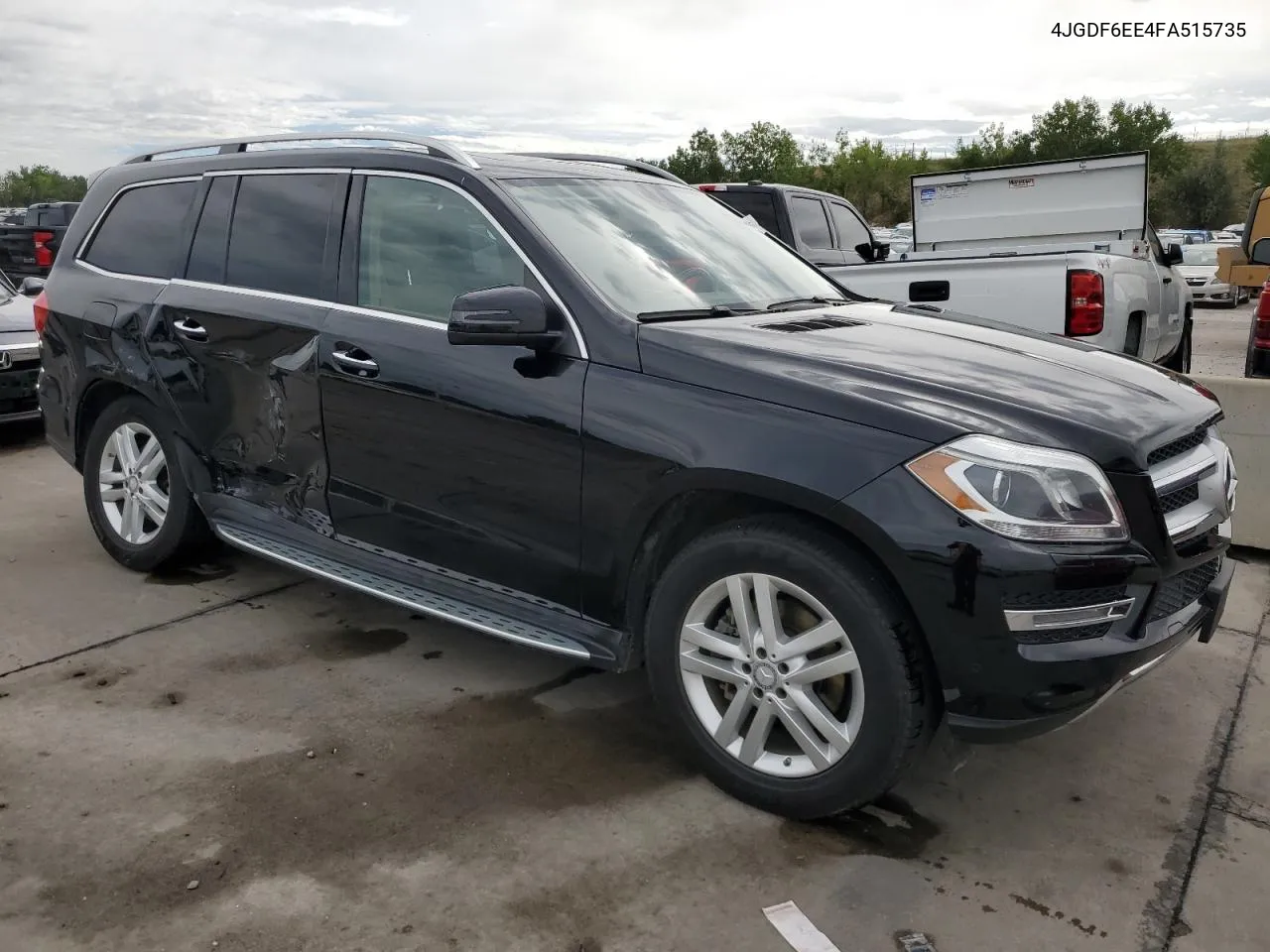 2015 Mercedes-Benz Gl 450 4Matic VIN: 4JGDF6EE4FA515735 Lot: 68498274