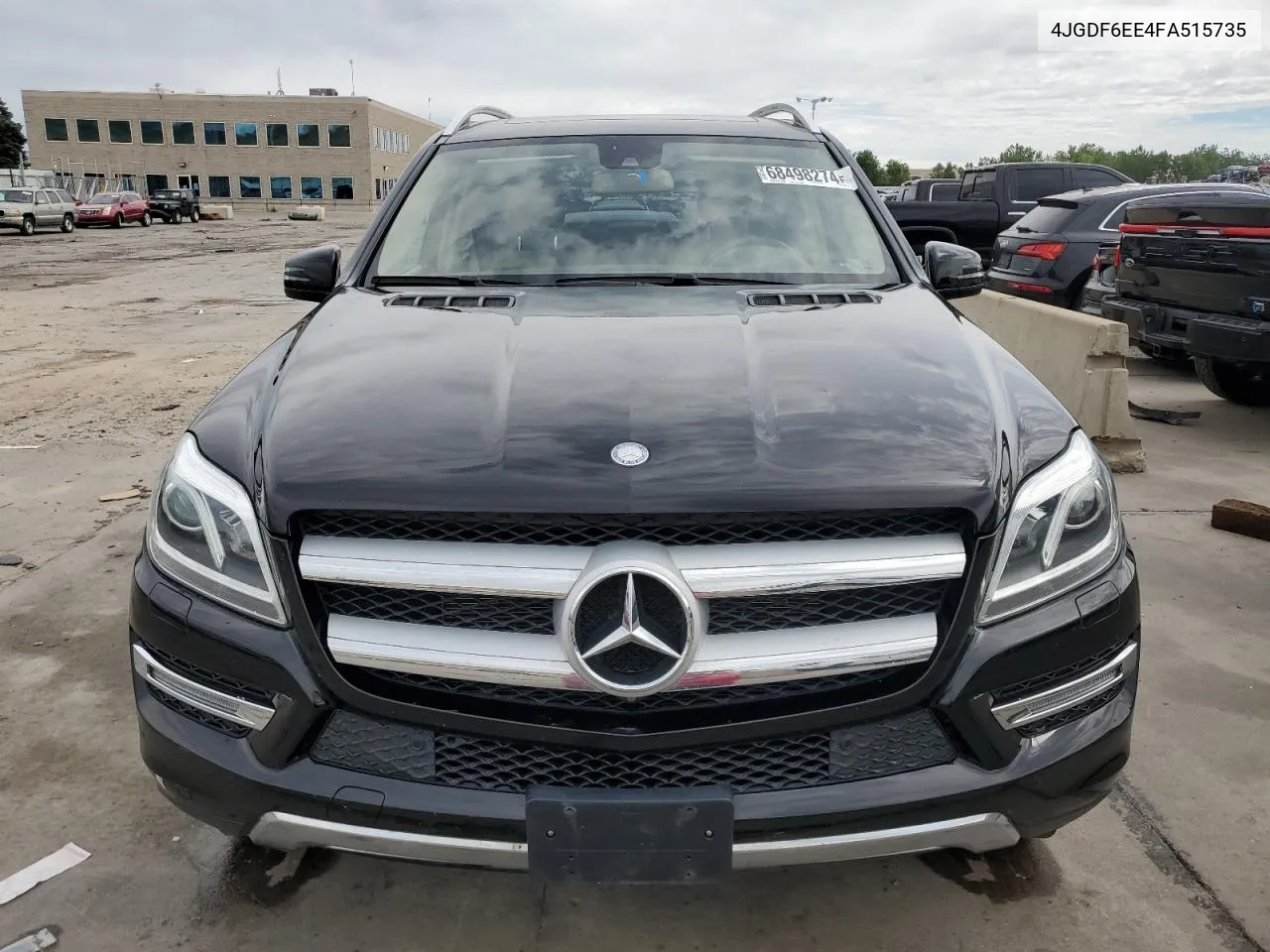 2015 Mercedes-Benz Gl 450 4Matic VIN: 4JGDF6EE4FA515735 Lot: 68498274