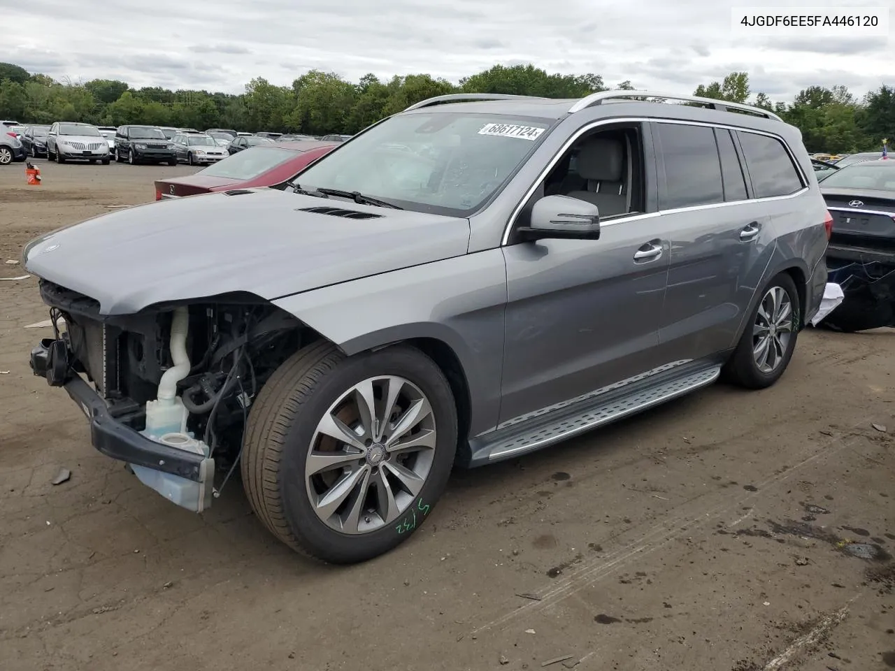 2015 Mercedes-Benz Gl 450 4Matic VIN: 4JGDF6EE5FA446120 Lot: 68617124