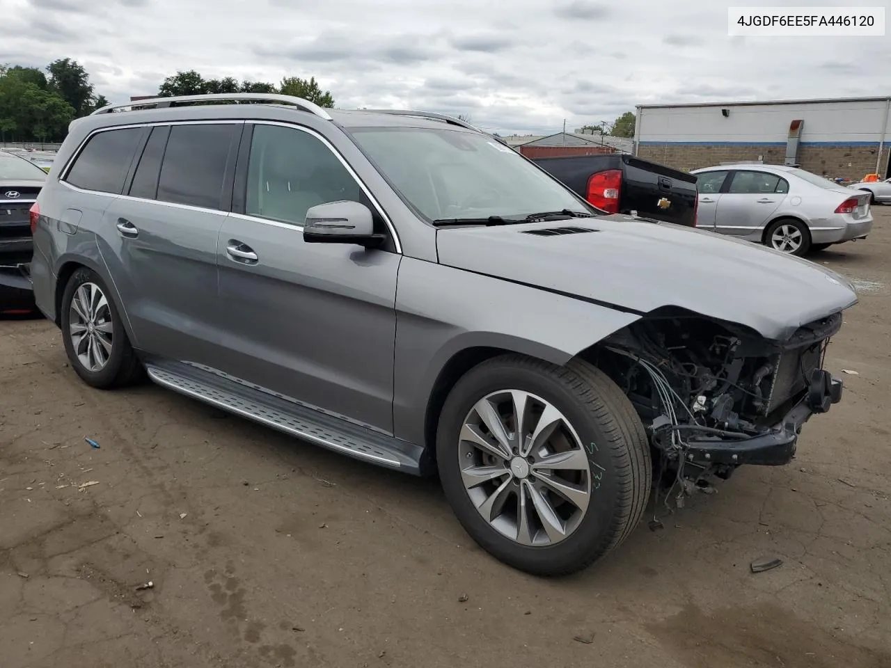 2015 Mercedes-Benz Gl 450 4Matic VIN: 4JGDF6EE5FA446120 Lot: 68617124