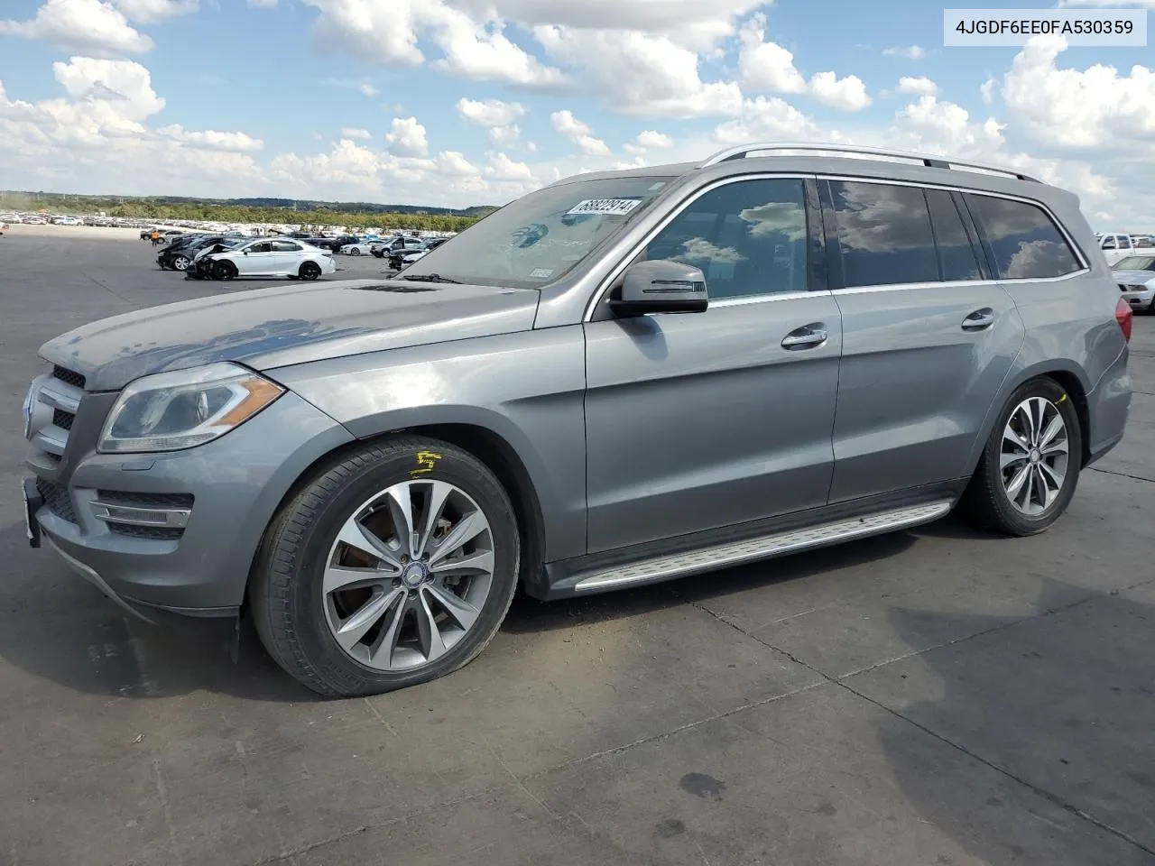 2015 Mercedes-Benz Gl 450 4Matic VIN: 4JGDF6EE0FA530359 Lot: 68822914