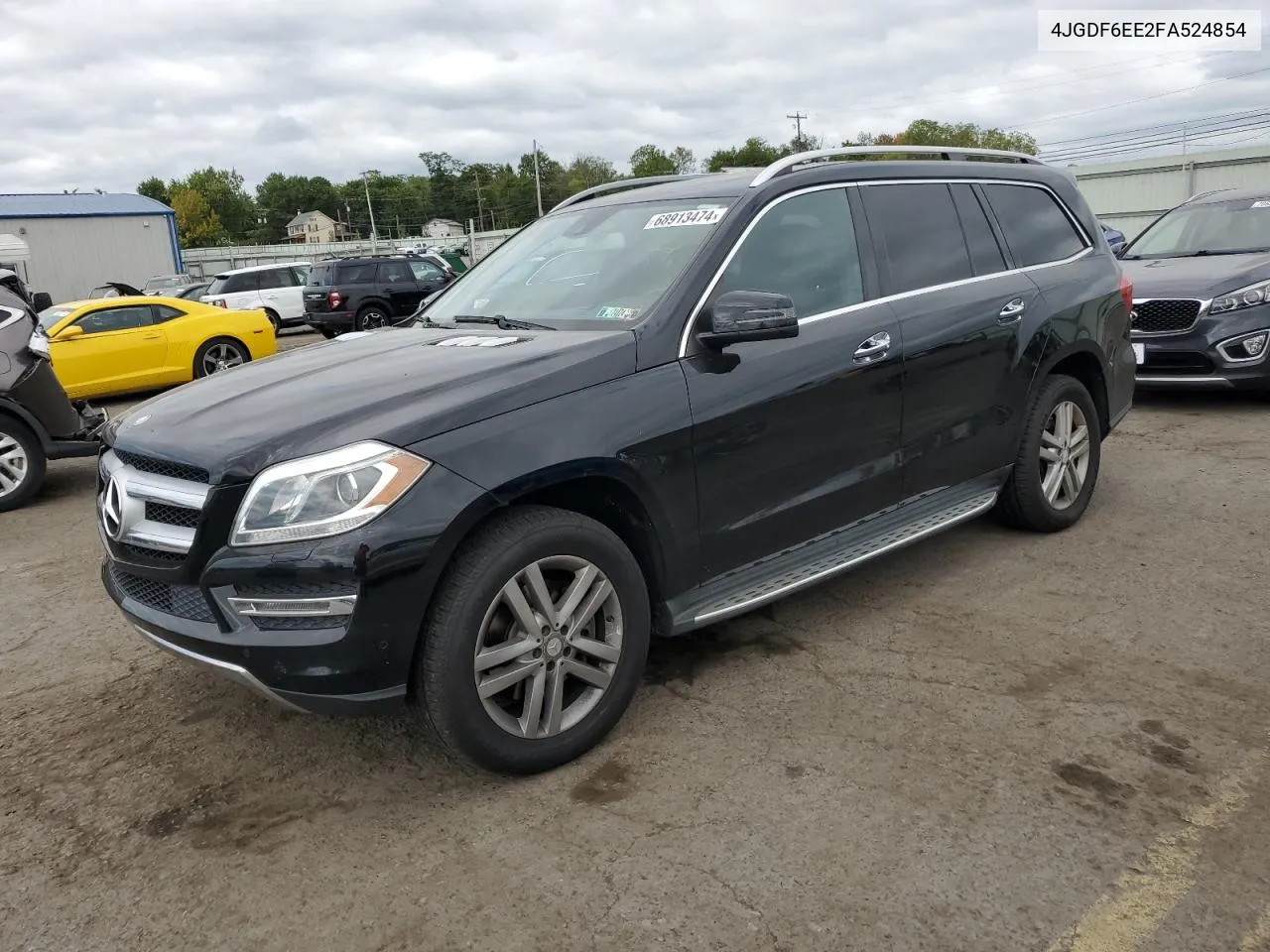 2015 Mercedes-Benz Gl 450 4Matic VIN: 4JGDF6EE2FA524854 Lot: 68913474