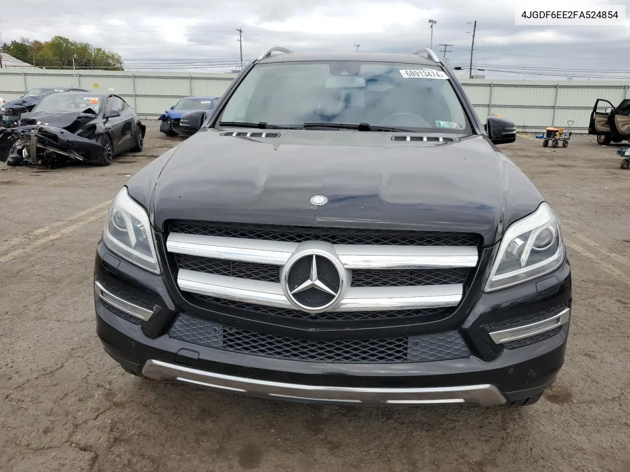 2015 Mercedes-Benz Gl 450 4Matic VIN: 4JGDF6EE2FA524854 Lot: 68913474