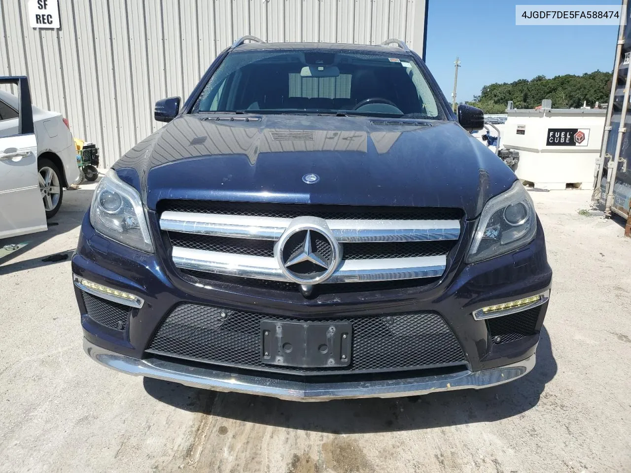 2015 Mercedes-Benz Gl 550 4Matic VIN: 4JGDF7DE5FA588474 Lot: 69263034