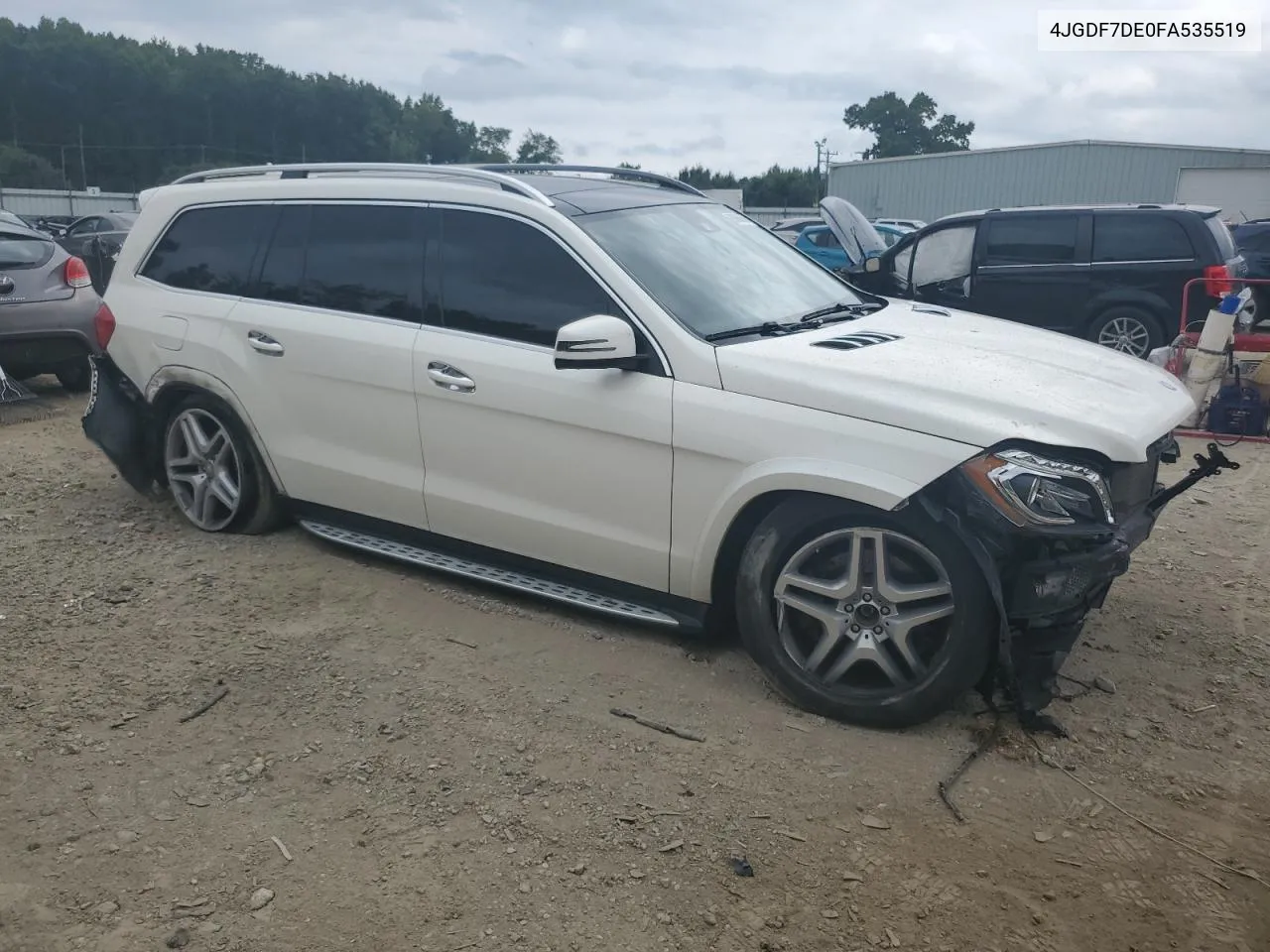 2015 Mercedes-Benz Gl 550 4Matic VIN: 4JGDF7DE0FA535519 Lot: 69666654