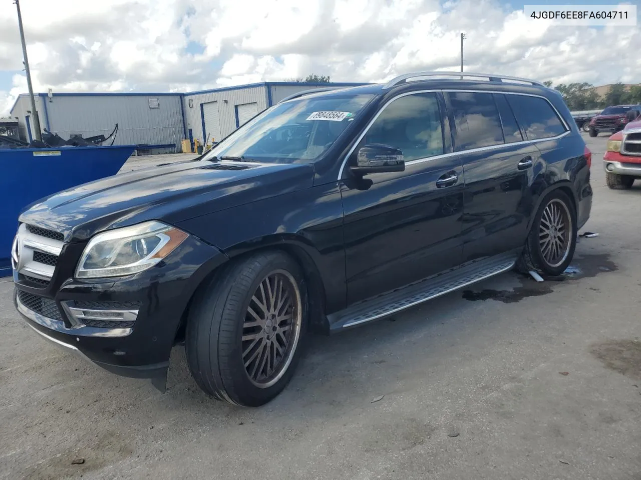 2015 Mercedes-Benz Gl 450 4Matic VIN: 4JGDF6EE8FA604711 Lot: 69848564