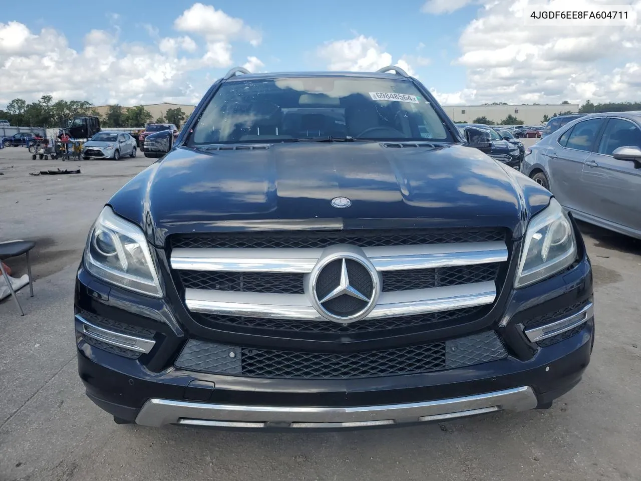 2015 Mercedes-Benz Gl 450 4Matic VIN: 4JGDF6EE8FA604711 Lot: 69848564