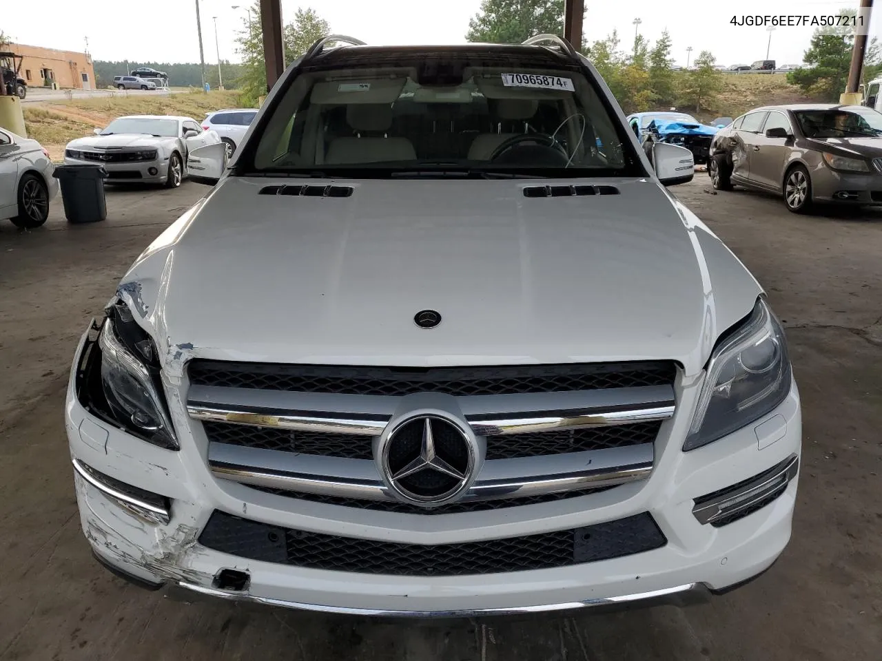 4JGDF6EE7FA507211 2015 Mercedes-Benz Gl 450 4Matic