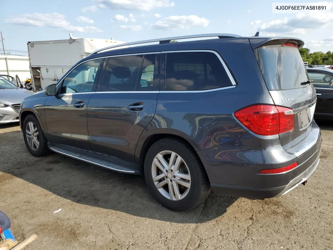 4JGDF6EE7FA581891 2015 Mercedes-Benz Gl 450 4Matic