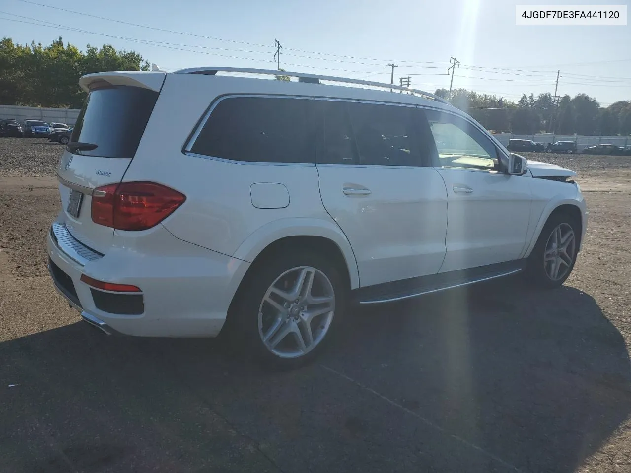 2015 Mercedes-Benz Gl 550 4Matic VIN: 4JGDF7DE3FA441120 Lot: 71847294