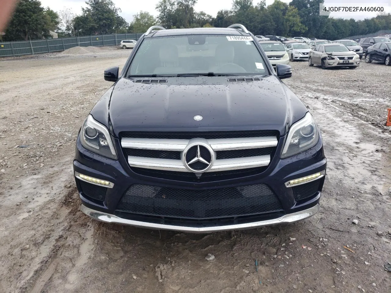 2015 Mercedes-Benz Gl 550 4Matic VIN: 4JGDF7DE2FA460600 Lot: 71895444