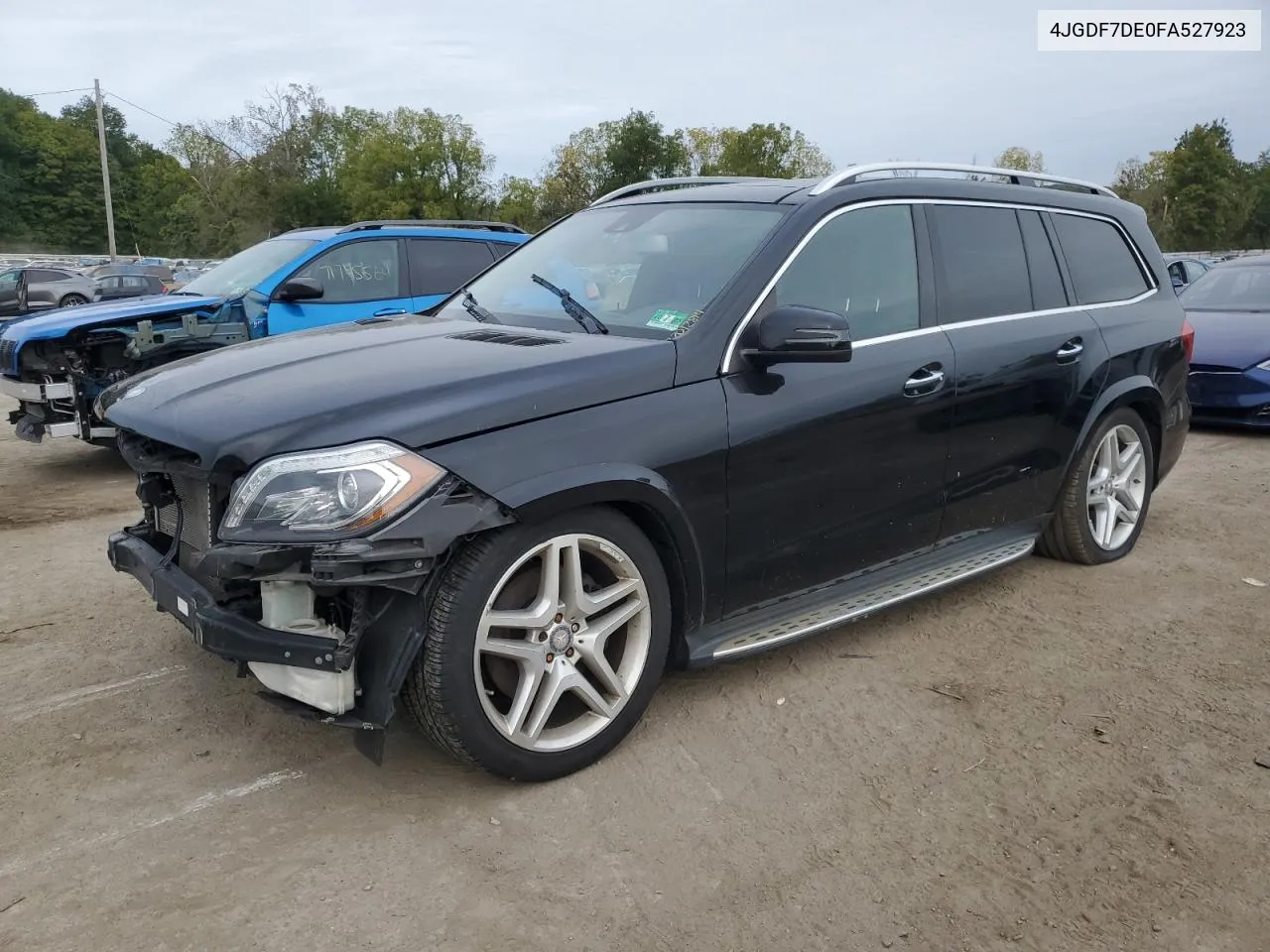 2015 Mercedes-Benz Gl 550 4Matic VIN: 4JGDF7DE0FA527923 Lot: 72012814