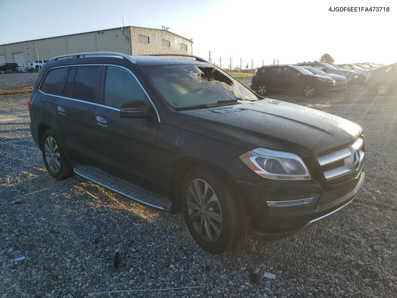 2015 Mercedes-Benz Gl 450 4Matic VIN: 4JGDF6EE1FA473718 Lot: 72206384