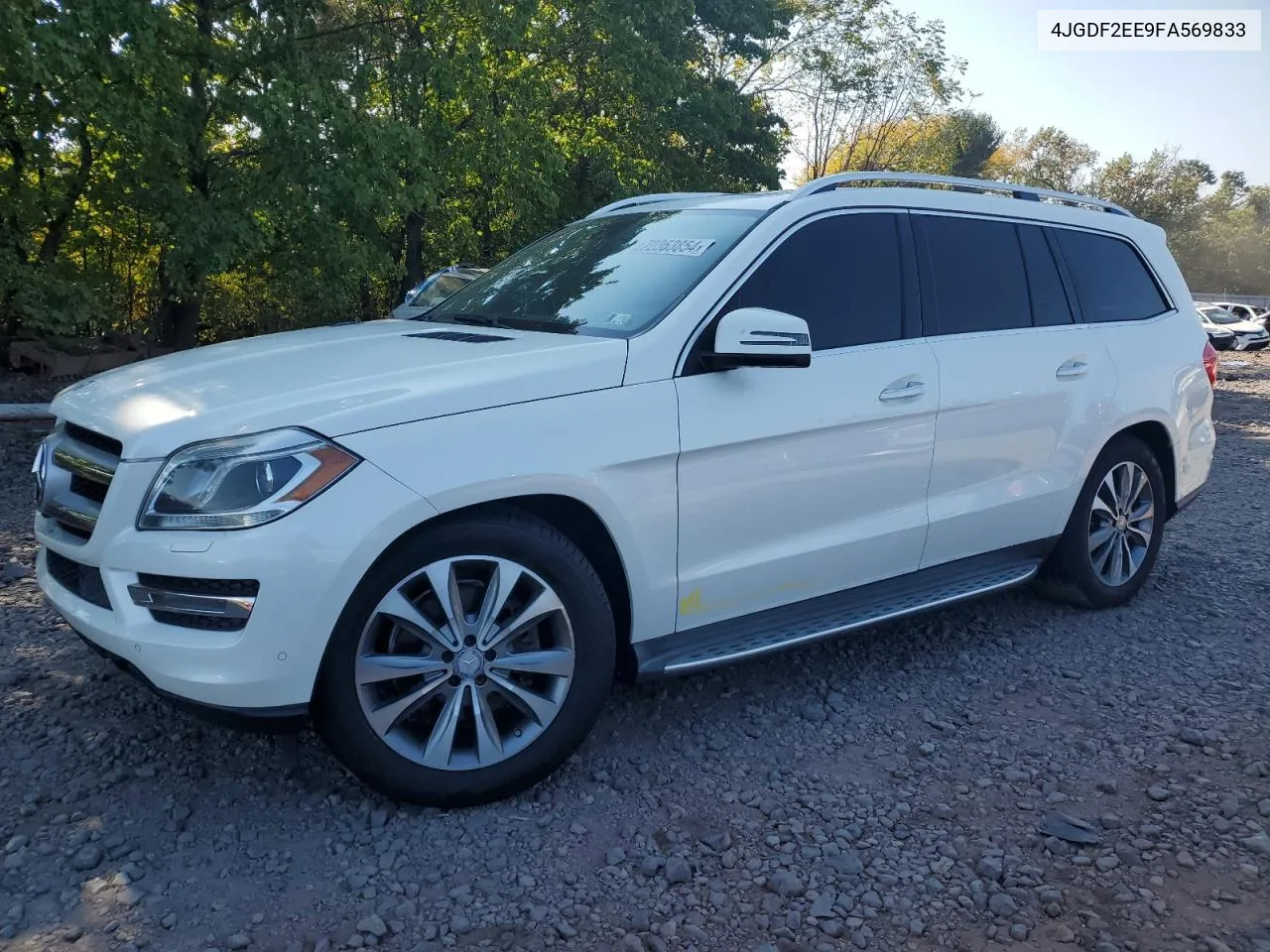 2015 Mercedes-Benz Gl 350 Bluetec VIN: 4JGDF2EE9FA569833 Lot: 72363854