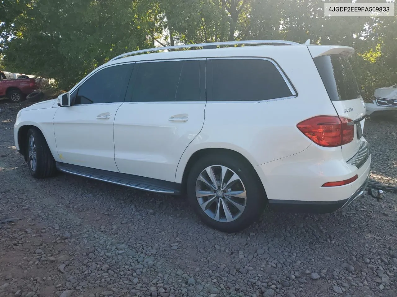 2015 Mercedes-Benz Gl 350 Bluetec VIN: 4JGDF2EE9FA569833 Lot: 72363854