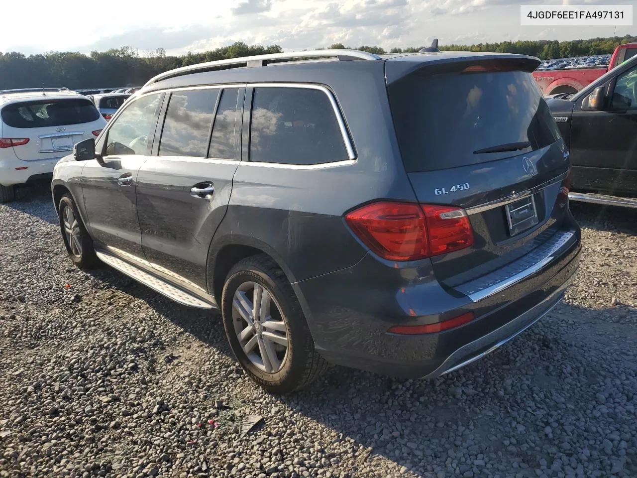 2015 Mercedes-Benz Gl 450 4Matic VIN: 4JGDF6EE1FA497131 Lot: 72607724