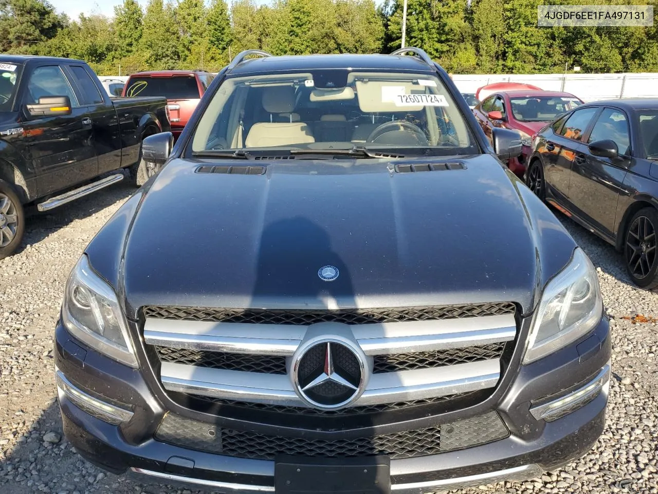 2015 Mercedes-Benz Gl 450 4Matic VIN: 4JGDF6EE1FA497131 Lot: 72607724