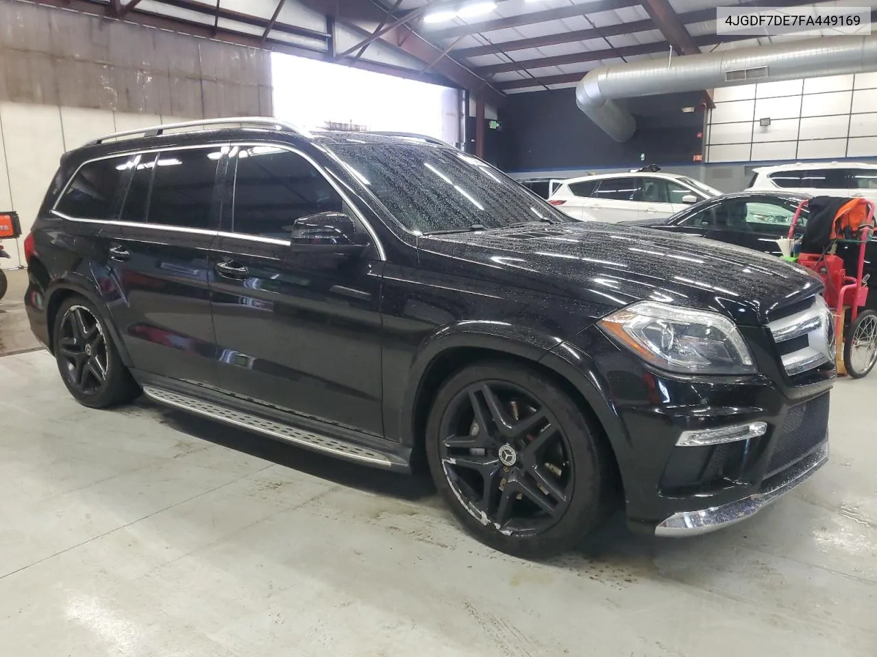 2015 Mercedes-Benz Gl 550 4Matic VIN: 4JGDF7DE7FA449169 Lot: 72784554