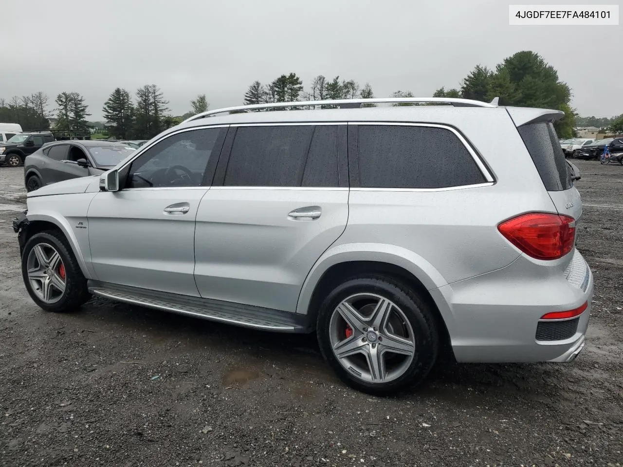 2015 Mercedes-Benz Gl 63 Amg VIN: 4JGDF7EE7FA484101 Lot: 72927794