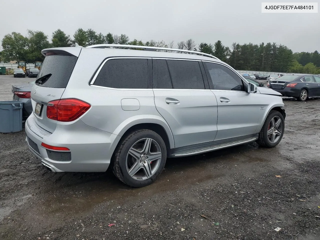 2015 Mercedes-Benz Gl 63 Amg VIN: 4JGDF7EE7FA484101 Lot: 72927794