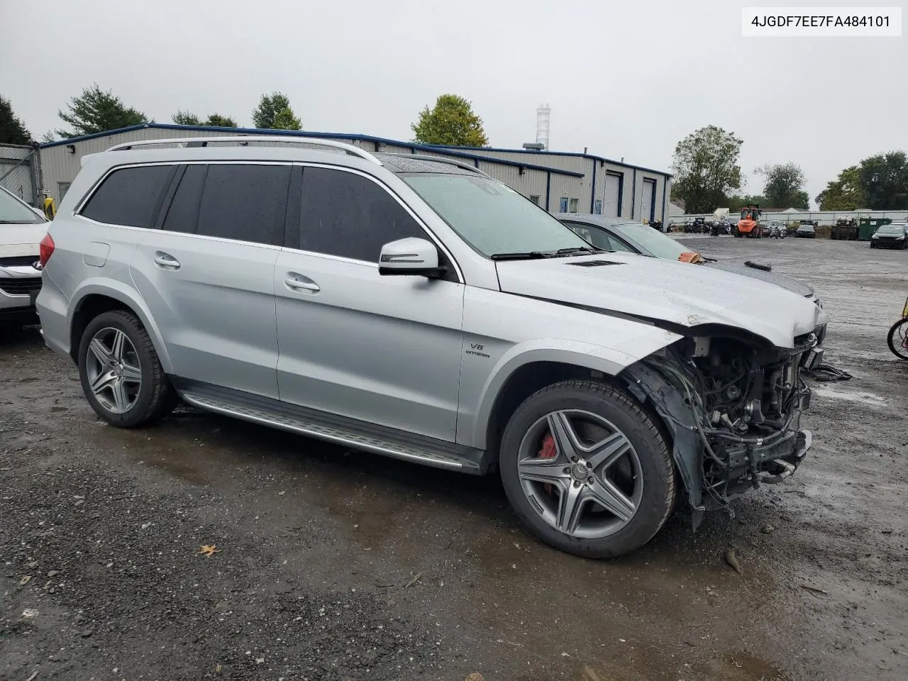 2015 Mercedes-Benz Gl 63 Amg VIN: 4JGDF7EE7FA484101 Lot: 72927794